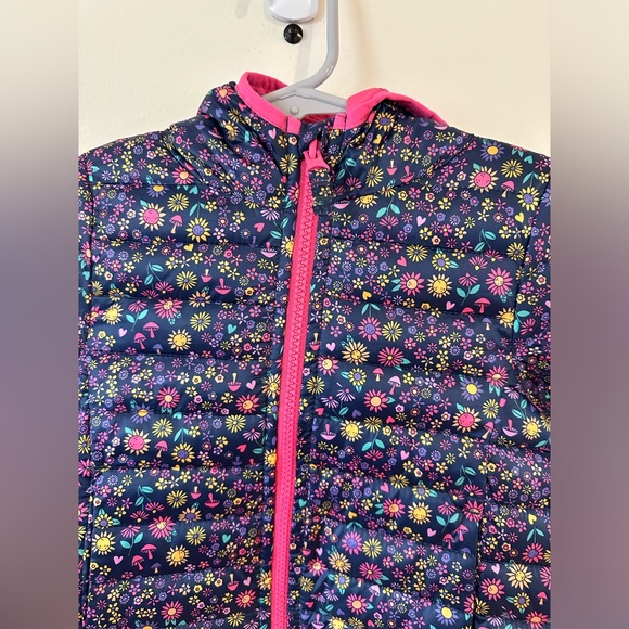 Jumping Beans Baby/Toddler Girls Navy/Pink Light Puffer Jacket NWT Vari… - Picture 4 of 7
